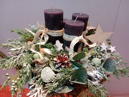 Adventní věneček č. 47