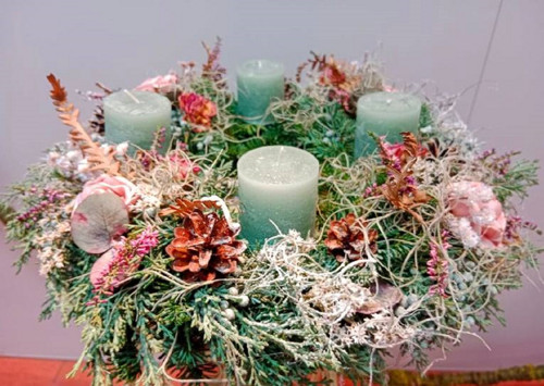 Adventní věneček č. 50 — foto 1