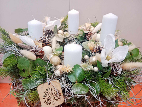 Adventní věneček č. 54