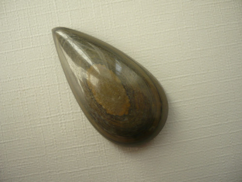 Kabošon - eye obsidián 38 mm, č.4f — foto 1