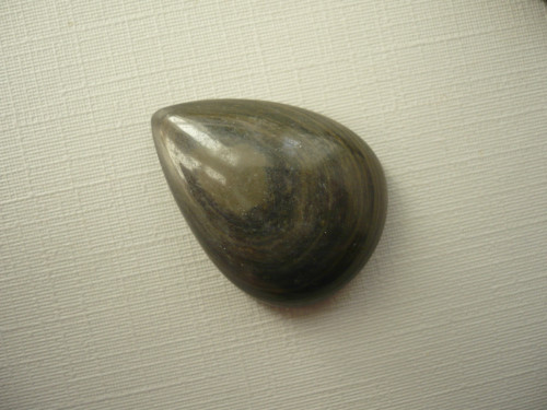 Kabošon - eye obsidián 28 mm, č.10f — foto 1