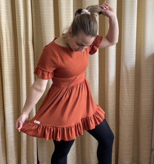 Šaty Oranžová roztomilost — foto 1