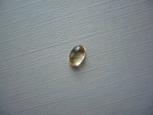 Kabošon - citrín 6 mm, č.44Bf