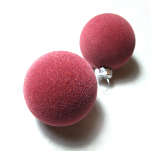 Baňka sametová 4 cm — foto 1