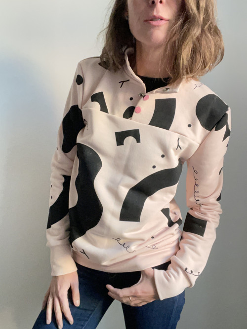 Mikina PATTERN — foto 1