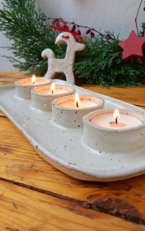 Adventní svícen kropenatý — foto 1