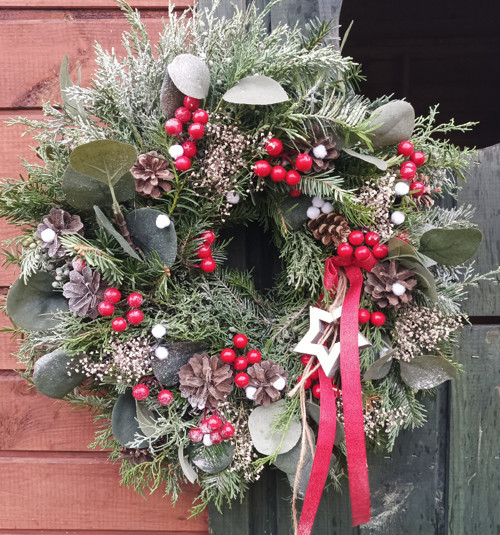 Adventní věnec z jedle — foto 1