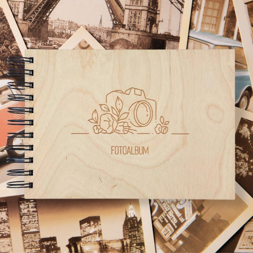 Dřevěné fotoalbum, Fotoaparát A5
