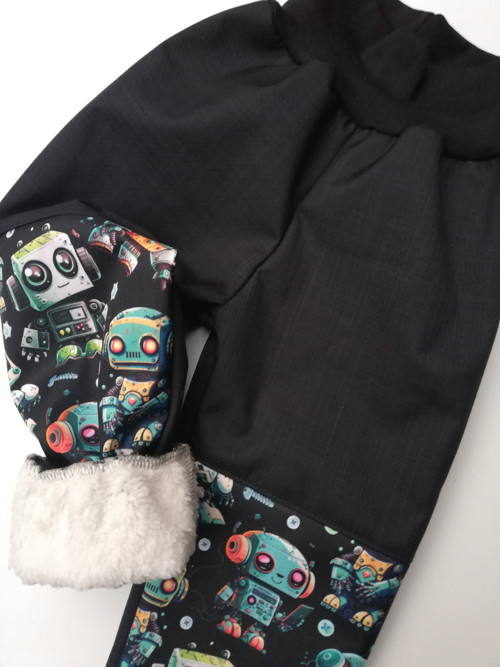Softshell. kalhoty S BERÁNKEM - ROBOTI — foto 1