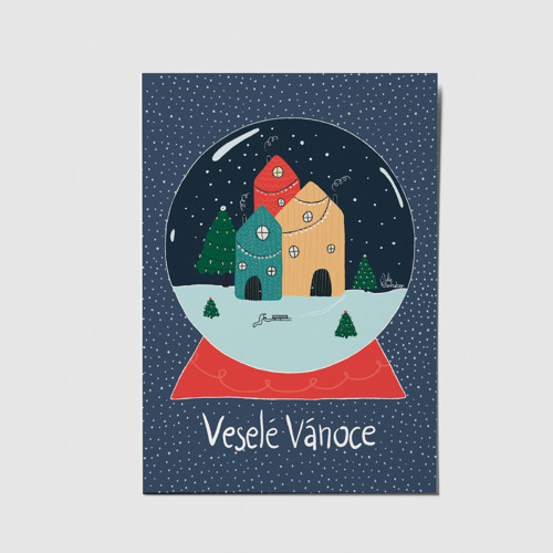 Pohlednice Veselé Vánoce