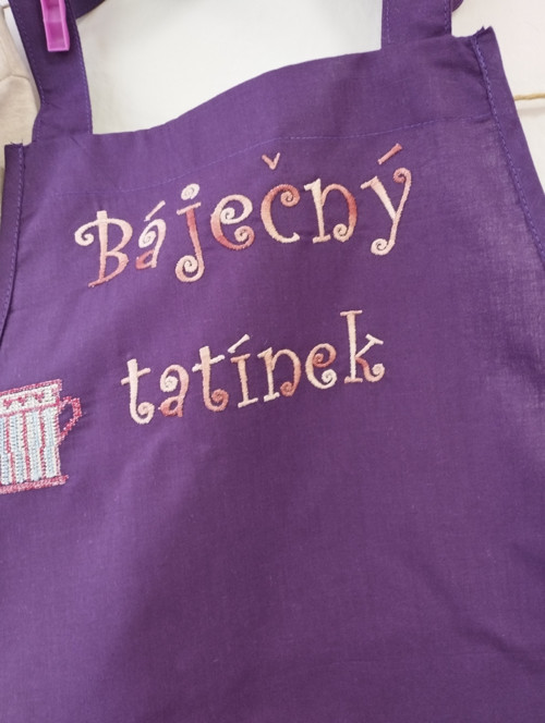 Zástěra "Báječný tatínek"