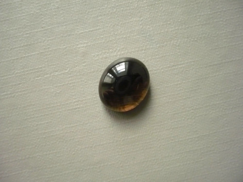 Kabošon - záhněda 12 mm, č.42Bf