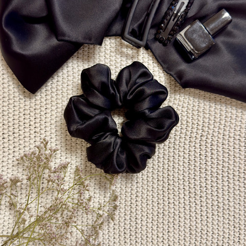BLACKBERRY - hedvábná scrunchie JUMBO
