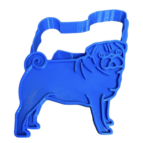 Vykrajovátko mops, 8cm a jiné rozměry