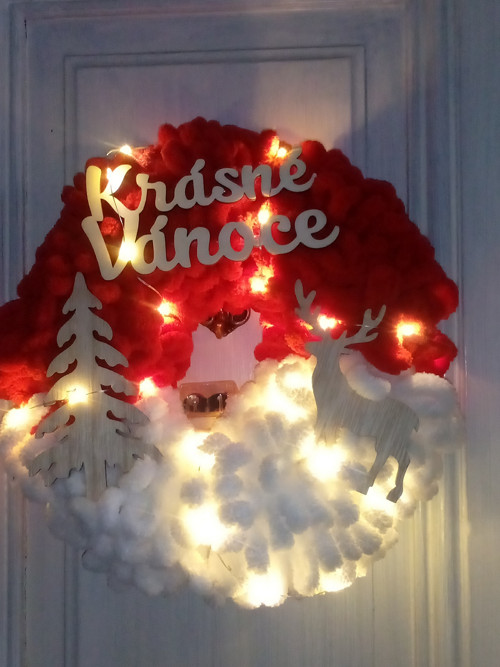 Trvanlivý vánoční věnec — foto 1
