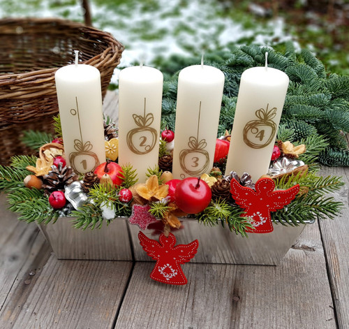 Adventní svícen — foto 1