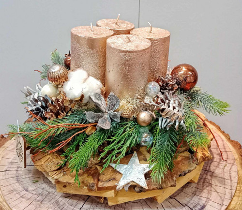 Adventní věneček č. 56