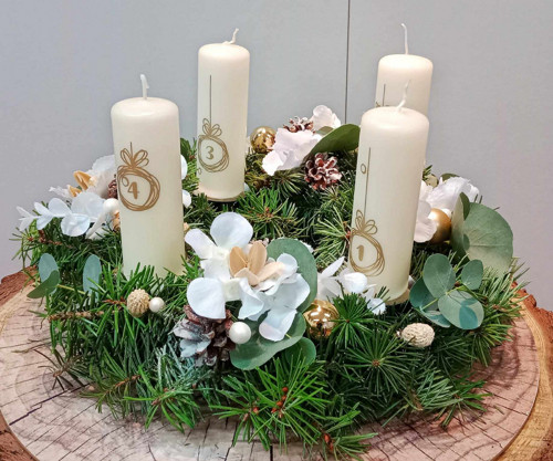 Adventní věneček č. 59 — foto 1