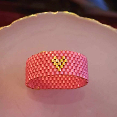 Heart in pink