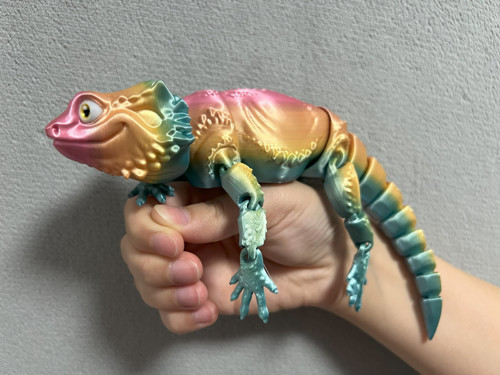 Agama Vousatá - 26 cm - 3D Tisk — foto 1