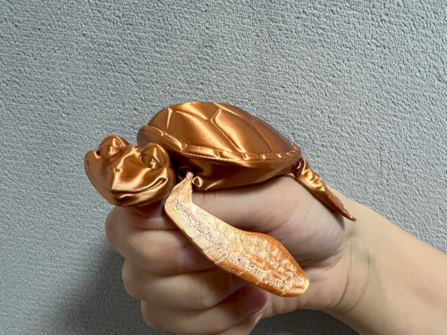 Flexi Veselá Želvička - 10 cm - 3D tisk — foto 1