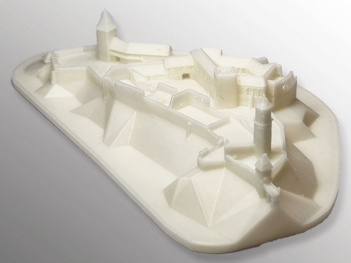 3D tisk modelu hradu Zvíkov — foto 1