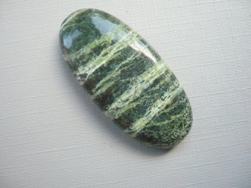 Kabošon serpentinitu 40 mm, č.1f — foto 1