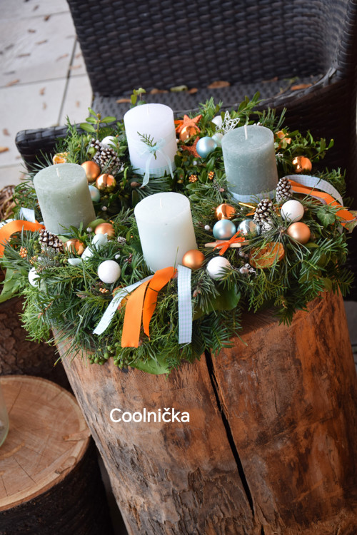 Velký adventní věnec Optimista UKÁZKA