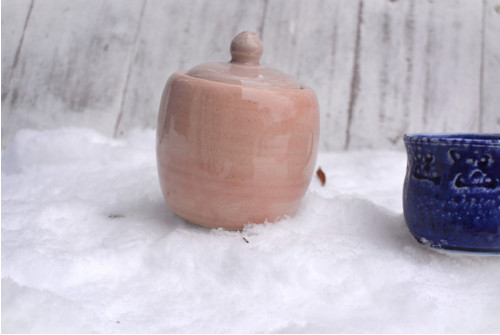 Růžová dóza, 10 cm — foto 1