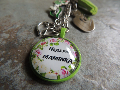 Nejlepší maminka, přívěsek a klíčenka