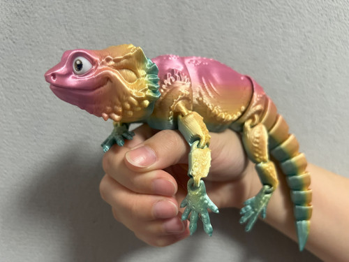Agama Vousatá - 26 cm - 3D Tisk — foto 1