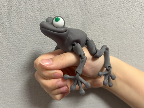 Žábka Měnící se Teplotou - 8 cm - 3D tisk — foto 1