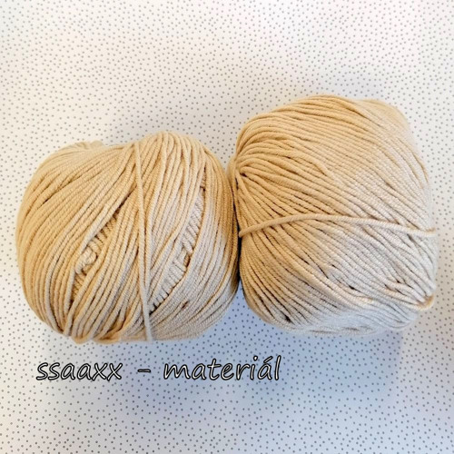 Příze Ally cotton ~ světlá béžové 005