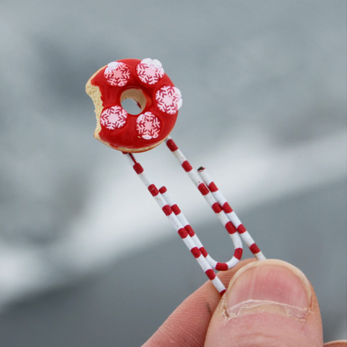 Vločkový donut - záložka