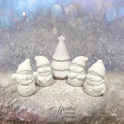 Roztomilí sněhuláčci