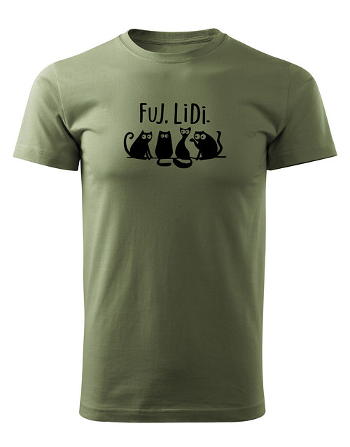 Pánské tričko "Fuj lidi"