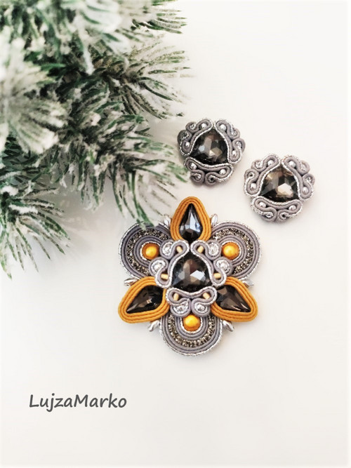Bella soutache/sutaš souprava — foto 1