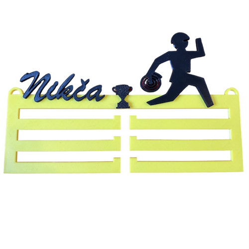 Věšák na medaile - hasičský sport