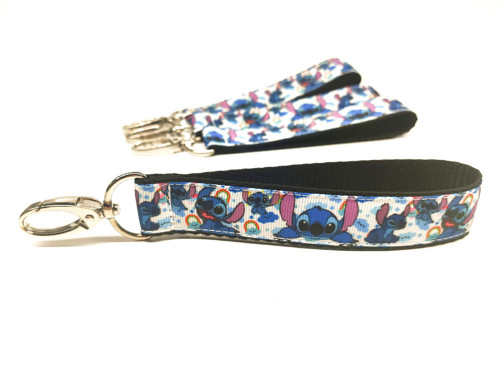 Klíčenka STITCH s karabinou, krátká