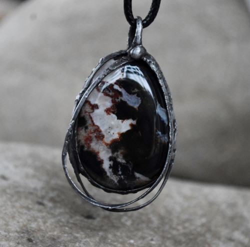 Sardonyx přívěsek/náhrdelník — foto 1
