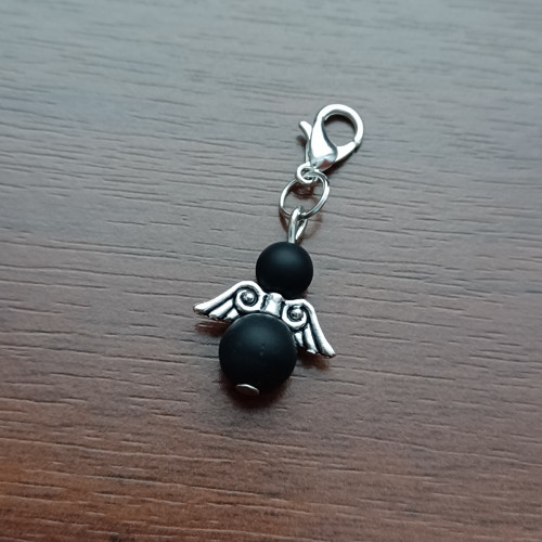 Andílek pro štěstí - Onyx (mat)