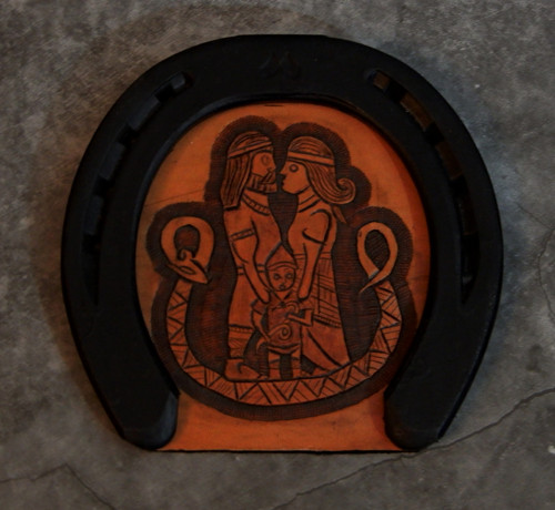 Podkova pro štěstí - viking rodina