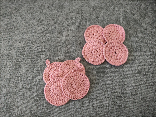Háčkované odličovací tamponky
