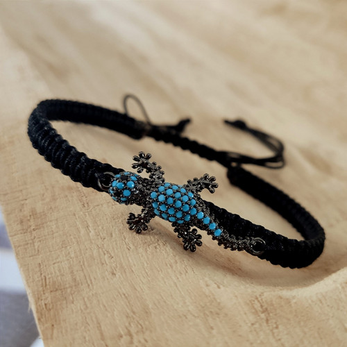 Shamballa náramek s magickou ještěrkou