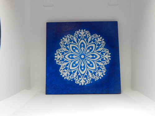 Mandala v modré — foto 1