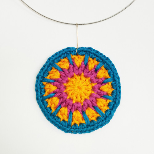 Mandala na obruči