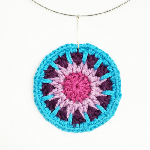 Mandala na obruči