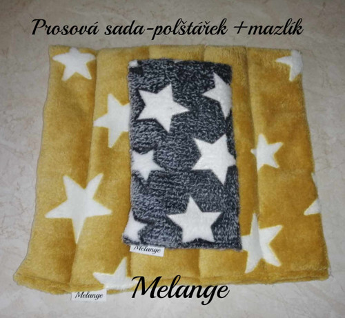 Prosová sada - polštářek+ mazlíček-Akce!