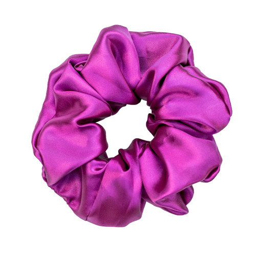 Scrunchie gumička - Fuchsiová