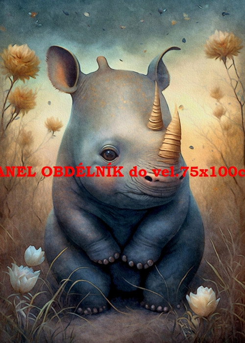 Bavlněný panel 18x25 cm - skladem